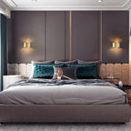 Wall Sconce - Elegant Black & Gold LED Accent Light 4