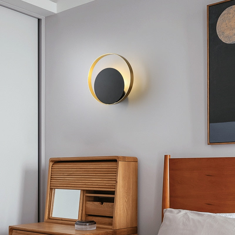 Wall Sconce - Elegant Gold Accent for Warm Interior Lighting 0