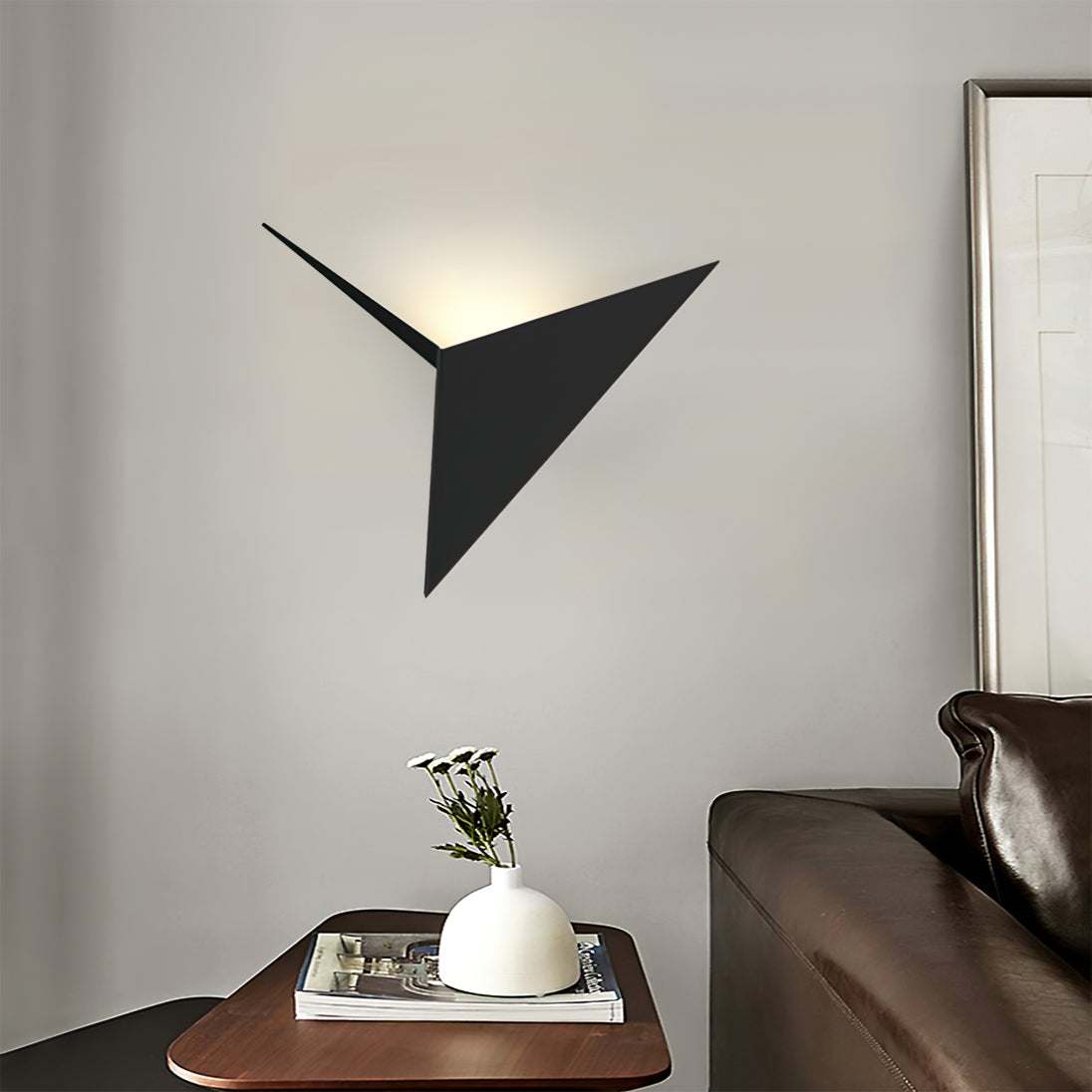 Wall Sconce Iron Integrated LED 550 Lumens 22x8x20 cm Hardwired White Black Gold 5