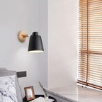 Wall Sconce Iron Wood E26 Base 16x18.5 cm Hardwired Indoor Light  11