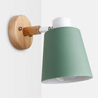 Wall Sconce Iron Wood E26 Base 16x18.5 cm Hardwired Indoor Light  9