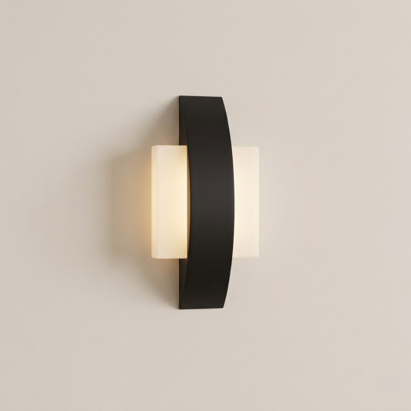 Wall Sconce LED Metal Acrylic Hardwired 90 to 260V, Modern Minimalist Design