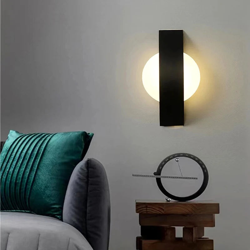 Wall Sconce LED Metal Acrylic Hardwired 90 to 260V, Modern Minimalist Design 3