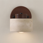 Wall Sconce Natural Integrated LED Hardwired Light 01