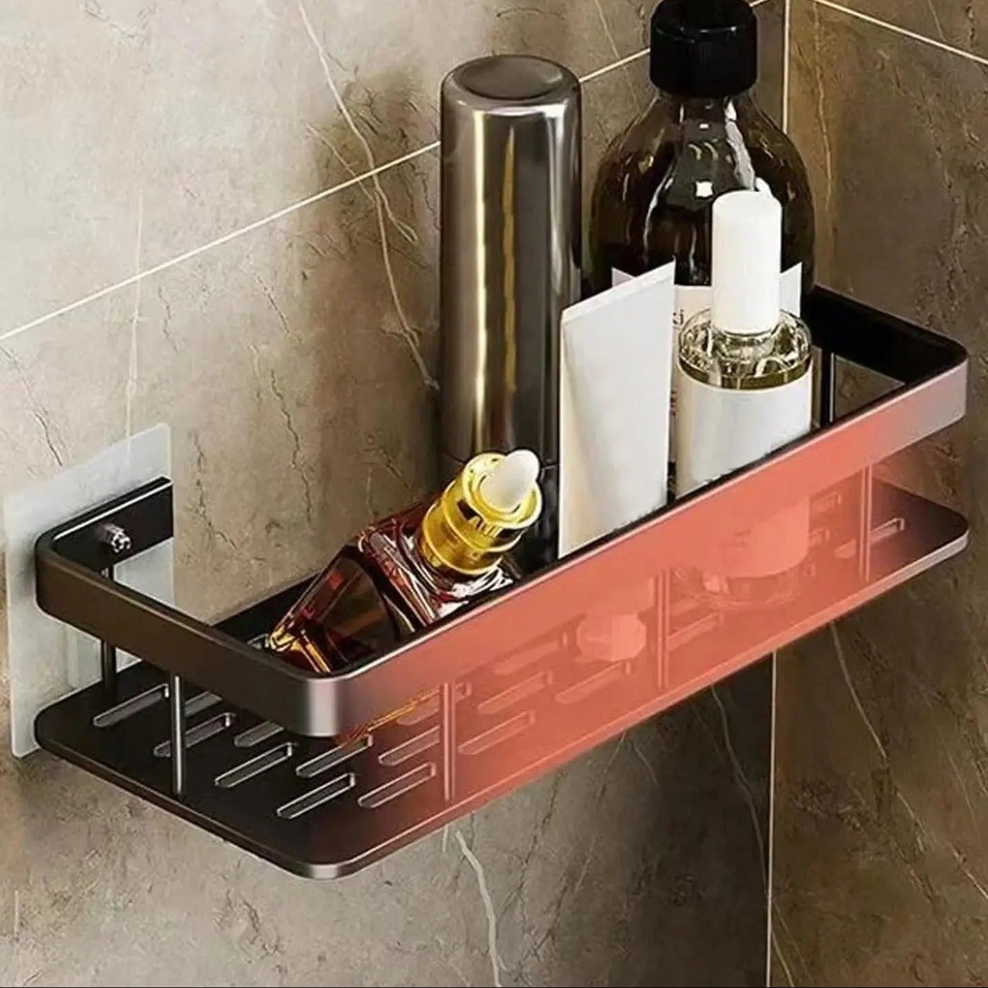 Wall Shelf - Easy No-Drill Installation & Space-Saving Design 1
