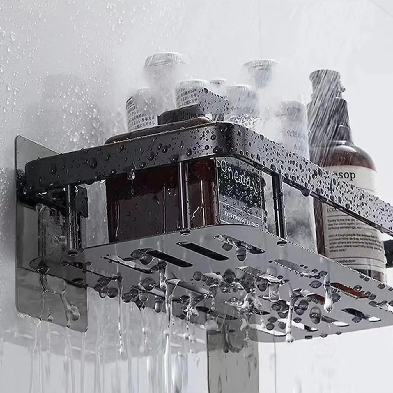 Wall Shelf - Easy No-Drill Installation & Space-Saving Design 2