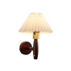 Walnut Wood Wall Sconce Light - Warm Ambient Illumination for Home 4