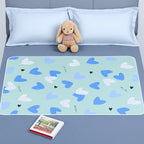 Waterproof Baby Changing Mat - Soft, Portable, Eco-Friendly & Leakproof 1