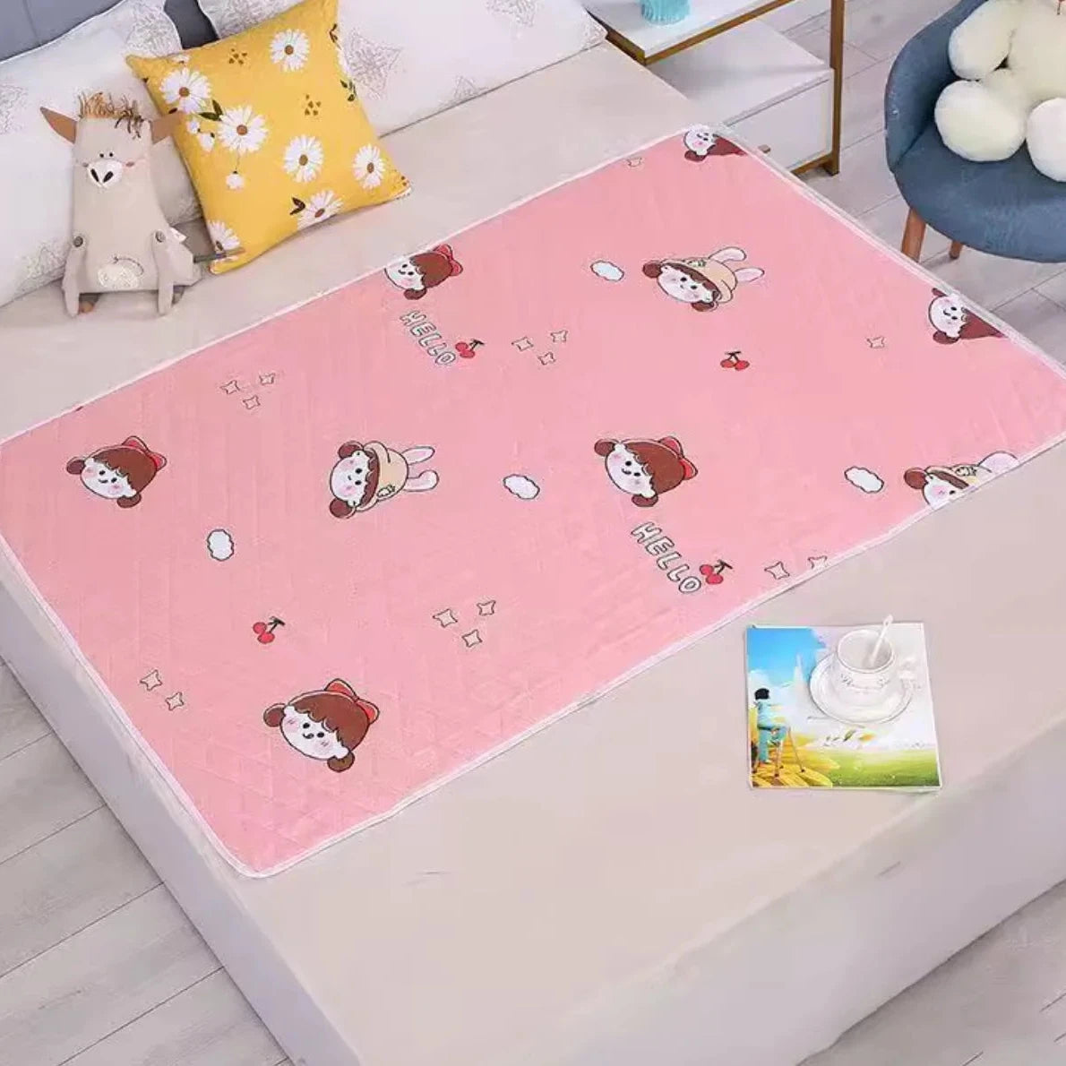 Waterproof Baby Changing Mat - Soft, Portable, Eco-Friendly & Leakproof 10