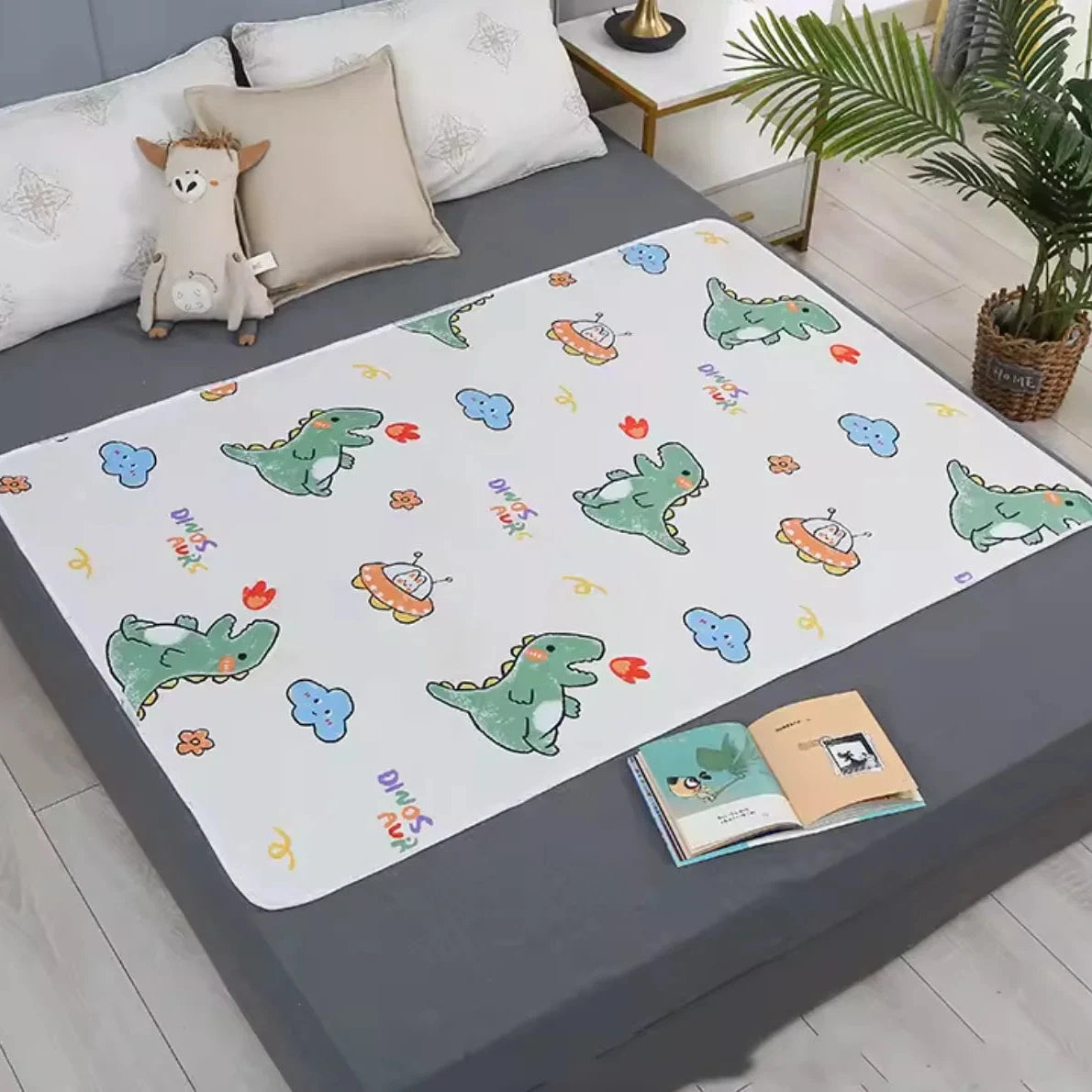 Waterproof Baby Changing Mat - Soft, Portable, Eco-Friendly & Leakproof 11
