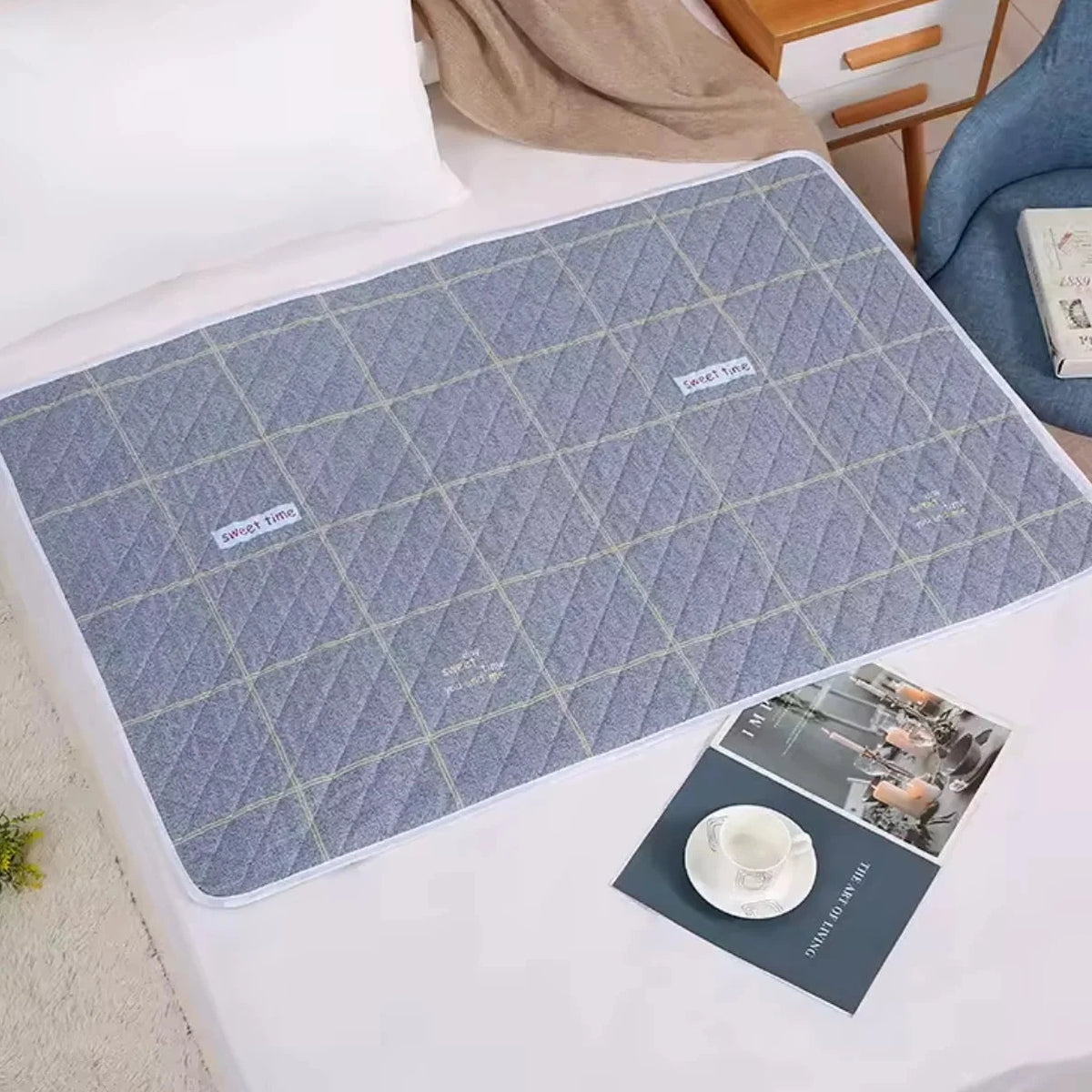 Waterproof Baby Changing Mat - Soft, Portable, Eco-Friendly & Leakproof 3