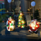 Waterproof Battery-Powered PVC LED Wall Sconce Lamp – Decorative Christmas Wall Lights for Entertainment Rooms 2