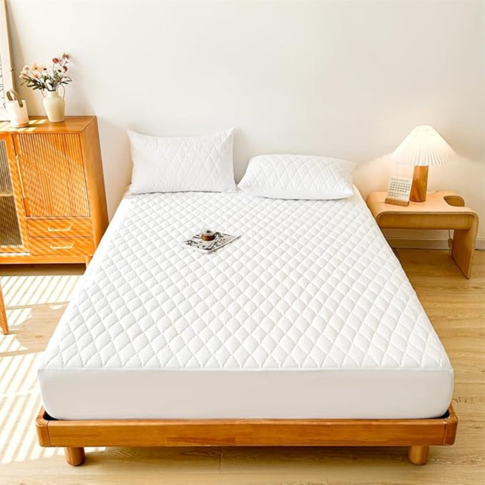 Waterproof Fitted Sheet Set - Deep Pocket Queen & King Sizes Available 2