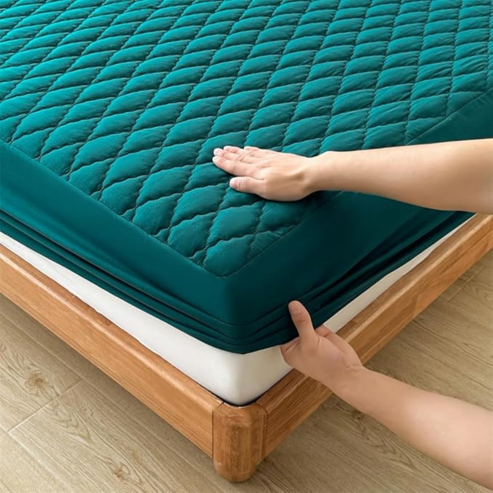 Waterproof Fitted Sheet Set - Deep Pocket Queen & King Sizes Available 4