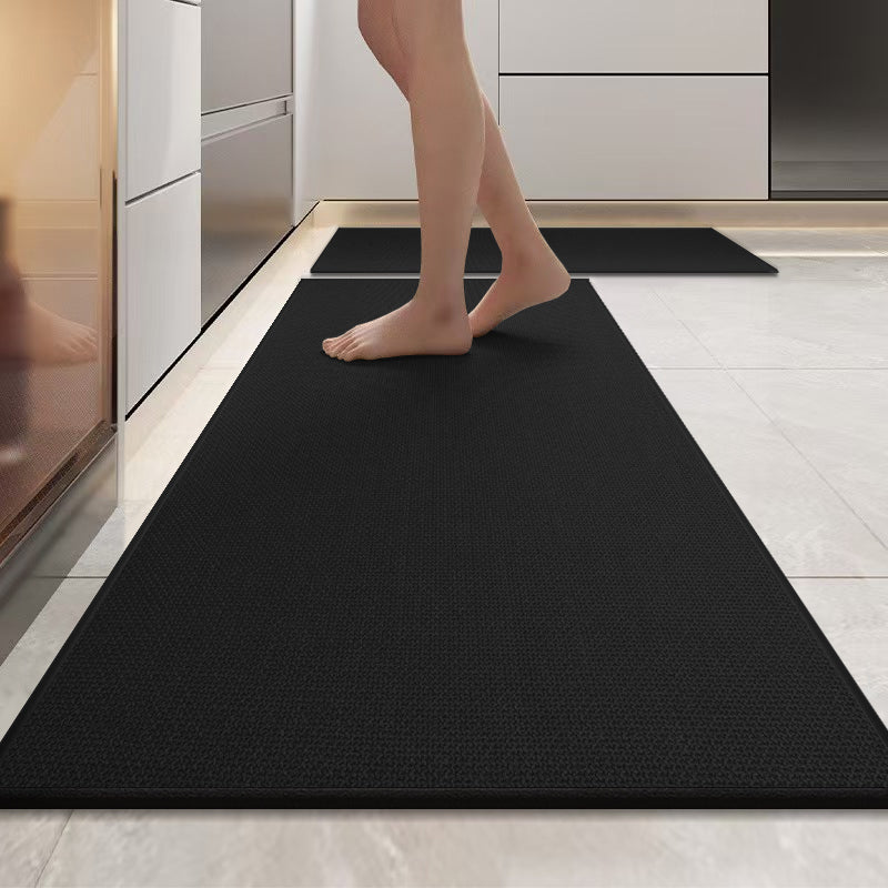 Waterproof Kitchen Mat PVC Cushioned Anti-Slip Rhombus Pattern 3