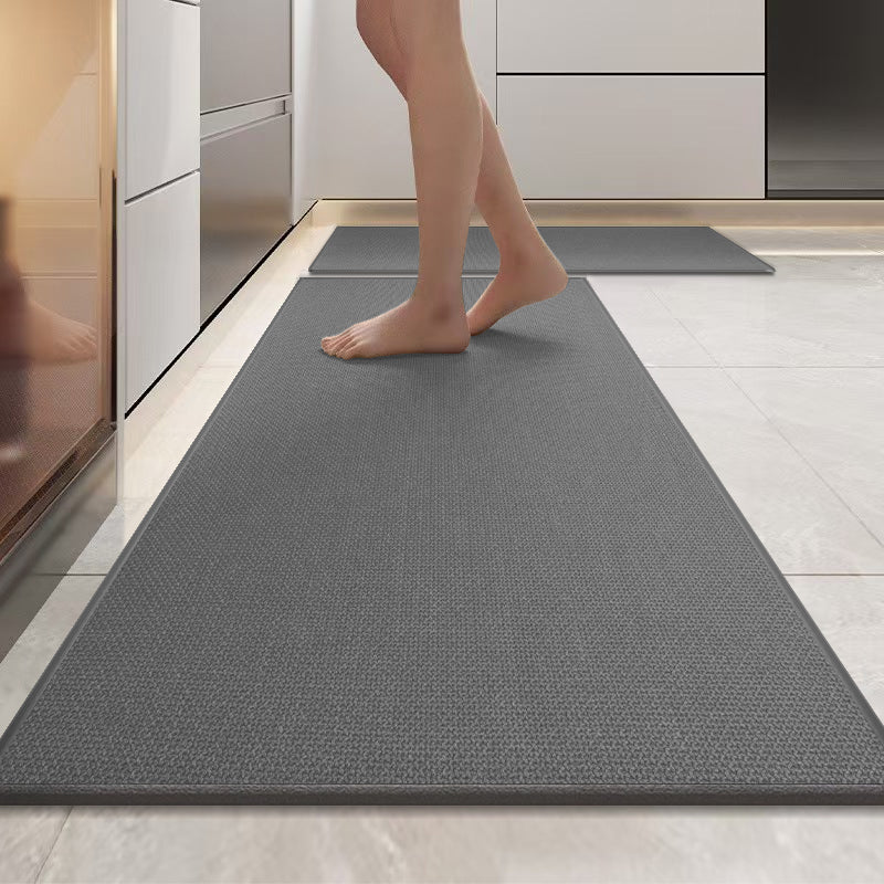 Waterproof Kitchen Mat PVC Cushioned Anti-Slip Rhombus Pattern 6