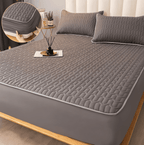 Waterproof Mattress Protector - Soft, Secure Fit for Queen Size 12