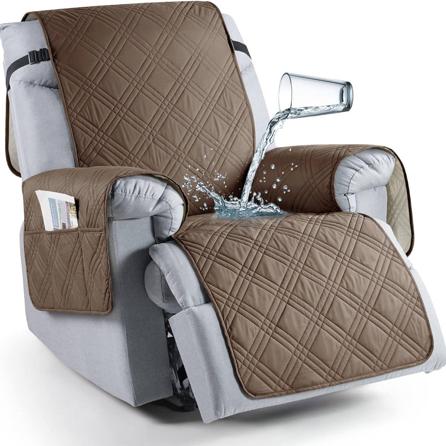 Waterproof Recliner Chair Cover - 5-Layer Protection & Comfort 2