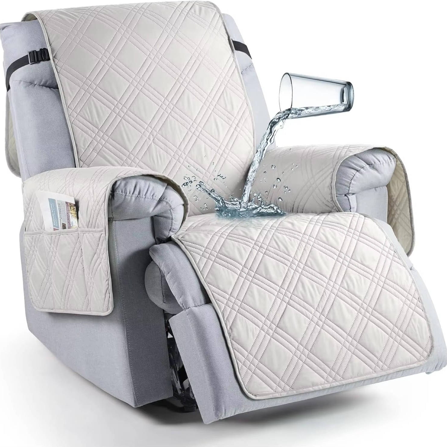 Waterproof Recliner Chair Cover - 5-Layer Protection & Comfort 3