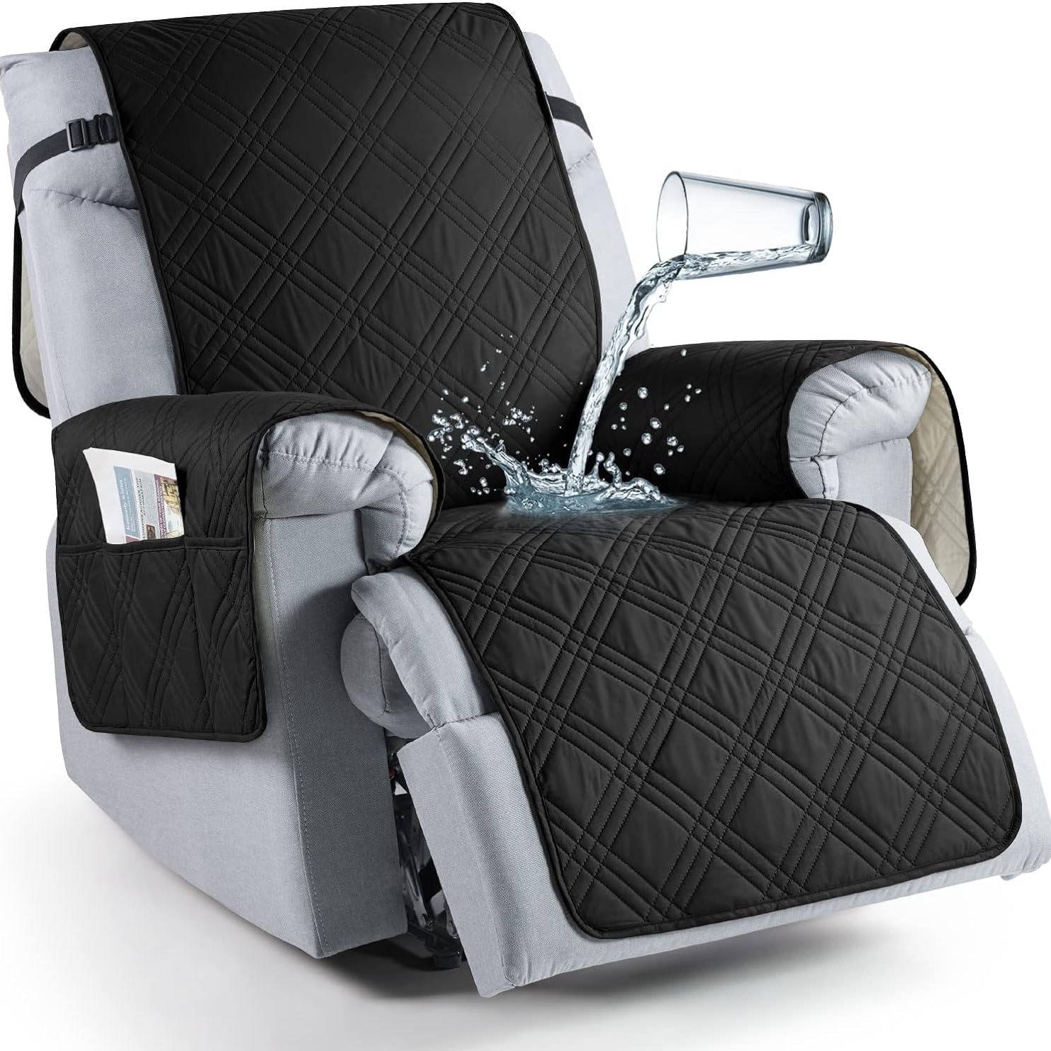 Waterproof Recliner Chair Cover - 5-Layer Protection & Comfort 5