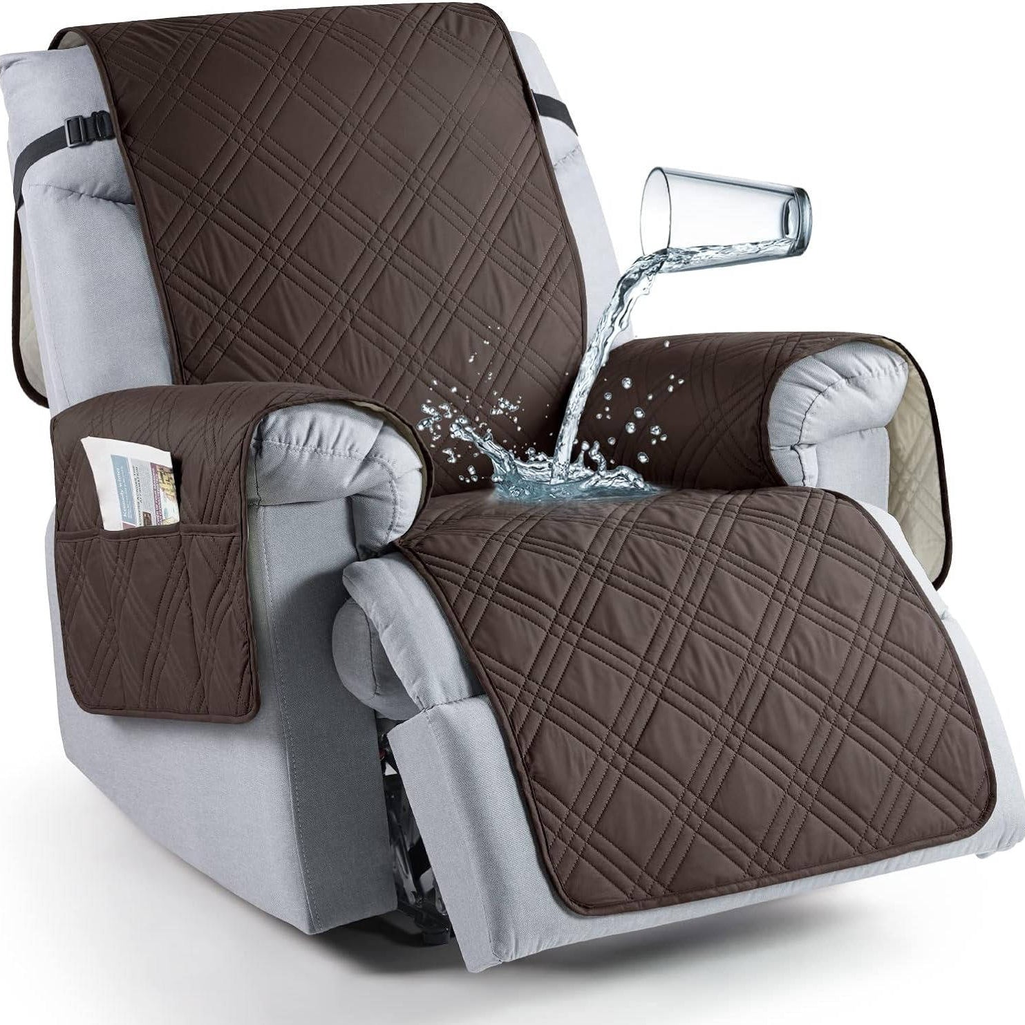Waterproof Recliner Chair Cover - 5-Layer Protection & Comfort 6