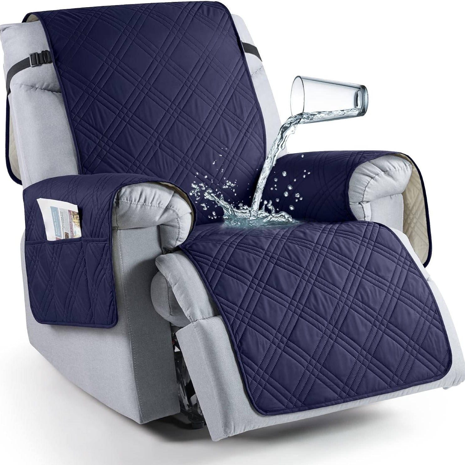 Waterproof Recliner Chair Cover - 5-Layer Protection & Comfort 7