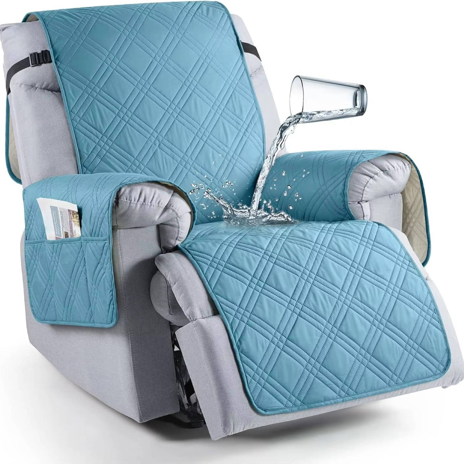 Waterproof Recliner Chair Cover - 5-Layer Protection & Comfort 9