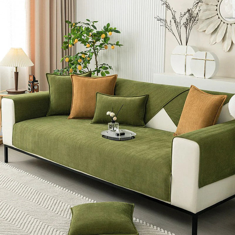 Waterproof Sofa Cover for Pets - Washable Couch Cover Protector, Universal Fit for Most Sofas, Breathable Polyester 2