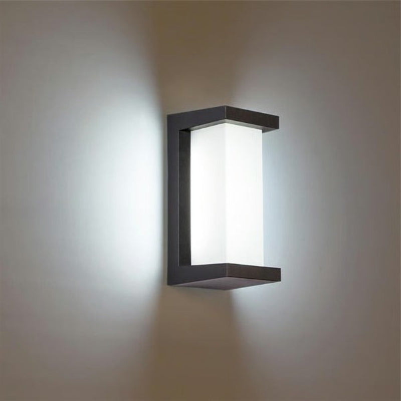 Weather-Resistant LED Outdoor Wall Light with Adjustable Brightness and Dual Color Temperature – Perfect for Patios and Pathways 0