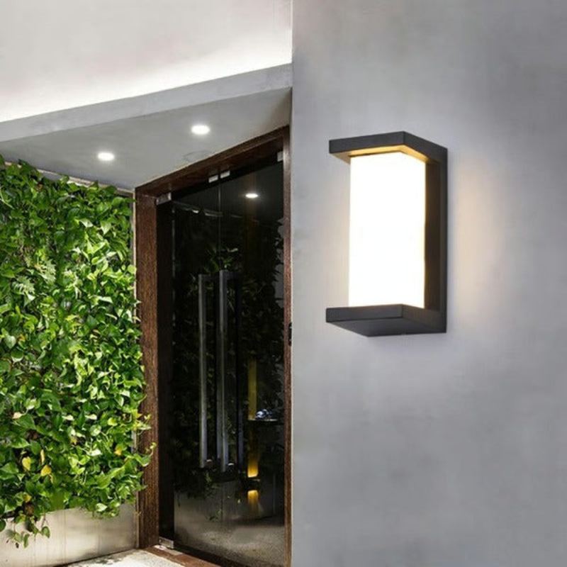 Weather-Resistant LED Outdoor Wall Light with Adjustable Brightness and Dual Color Temperature – Perfect for Patios and Pathways 3