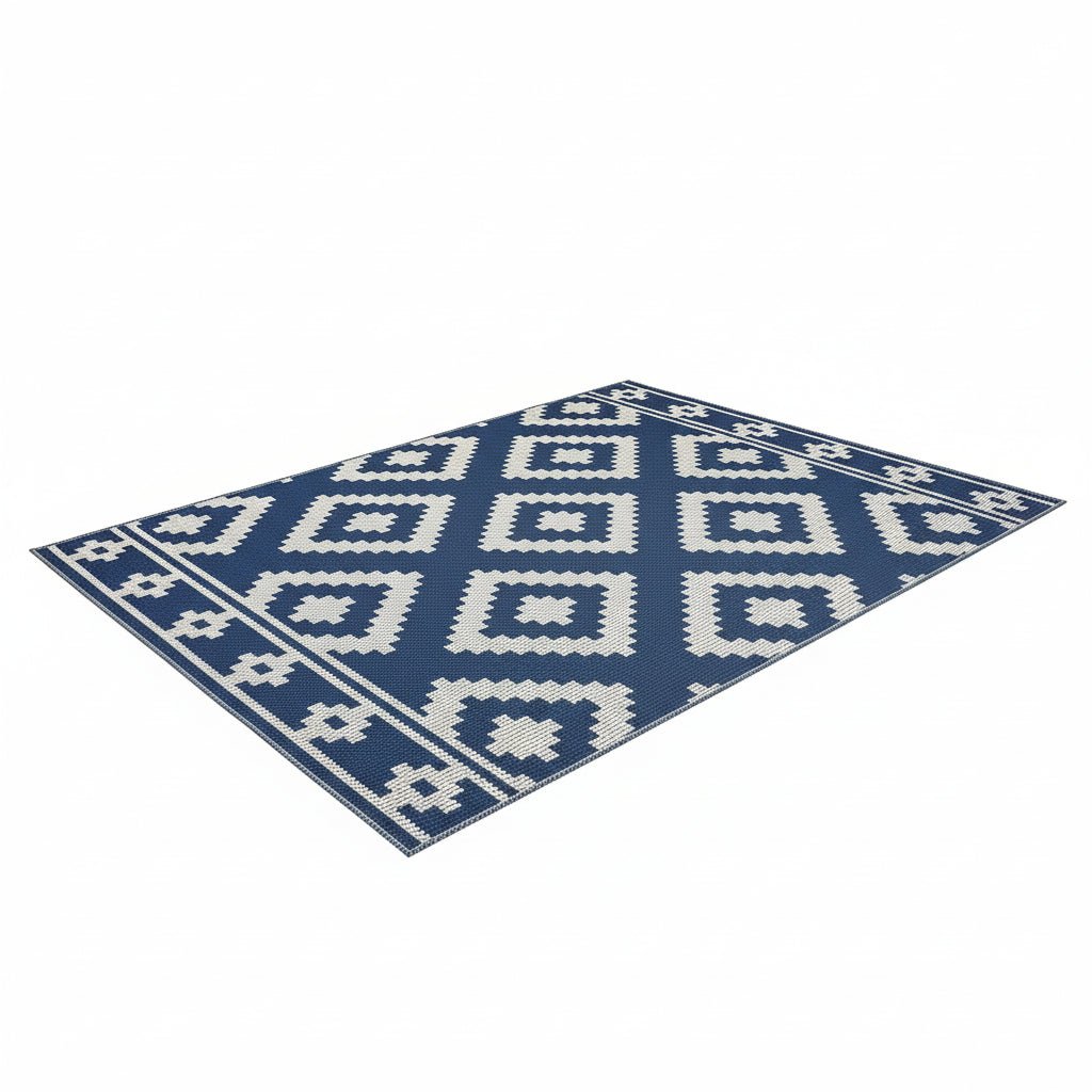 Weatherproof Outdoor Rug - Durable, Easy to Clean for Patios & Balconies 1