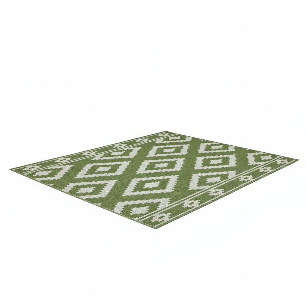 Weatherproof Outdoor Rug - Durable, Easy to Clean for Patios & Balconies 2