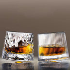 Whiskey Glass - Enhance Aroma with Elegant Rotating Design 3