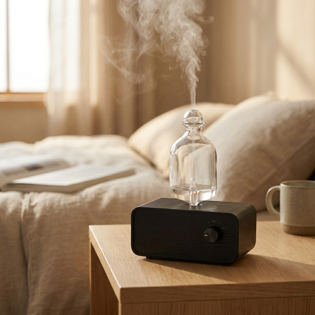 Wireless Essential Oil Diffuser - Waterless Nebulizing Aromatherapy 0