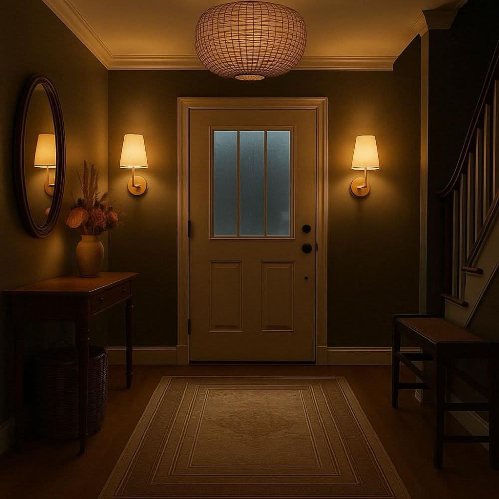 Wireless Fabric Wall Light Set - Dimmable, Adjustable Color, Easy Install 2
