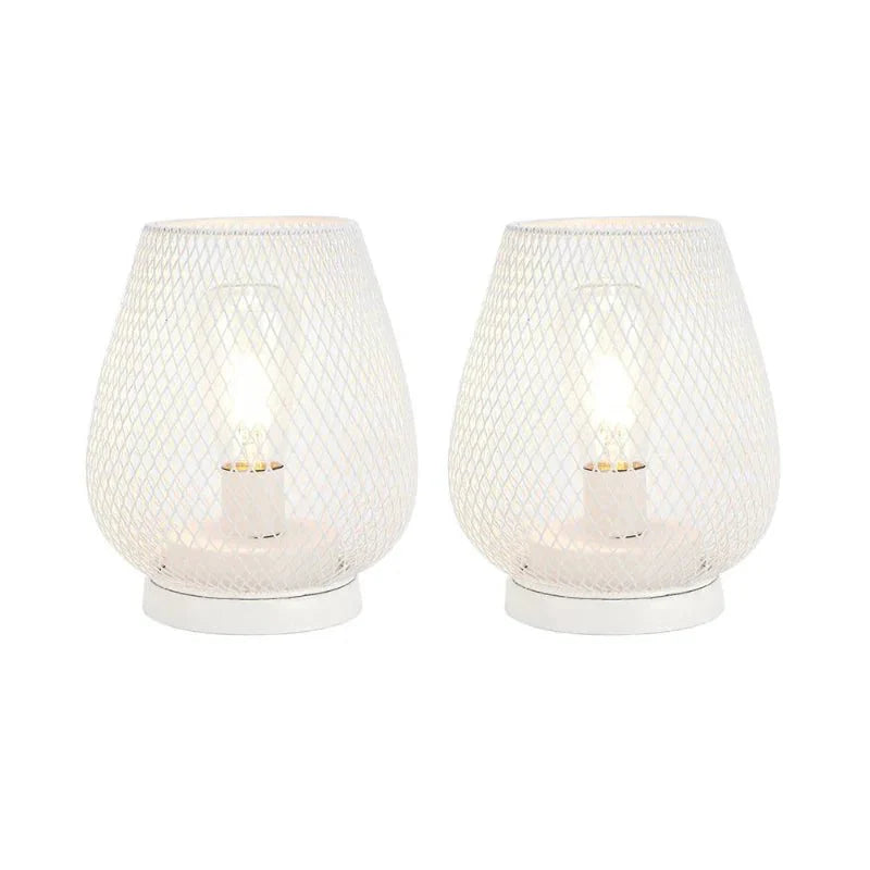 Wireless Metal Table Lamp - Cozy Battery Operated Cordless Design 0
