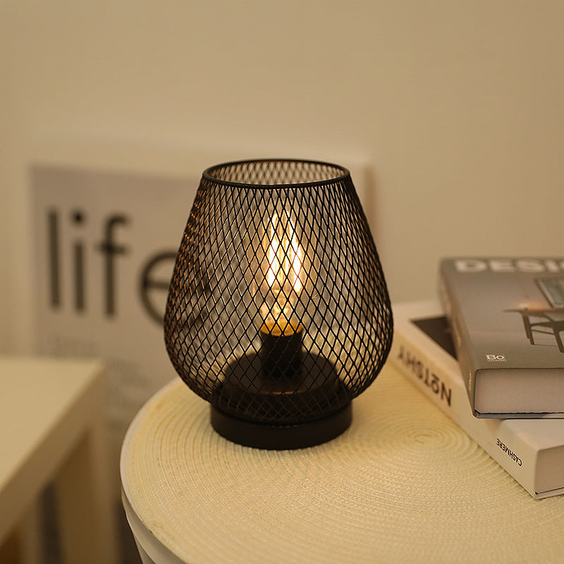 Wireless Metal Table Lamp - Cozy Battery Operated Cordless Design 02