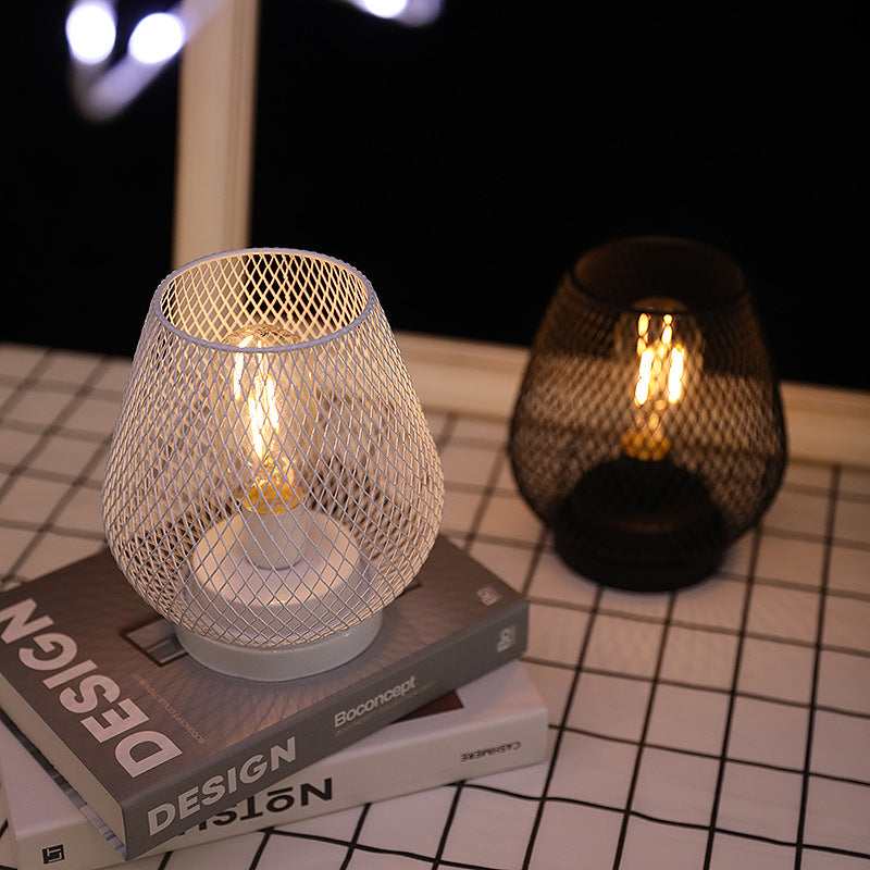 Wireless Metal Table Lamp - Cozy Battery Operated Cordless Design 03