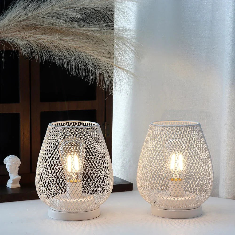 Wireless Metal Table Lamp - Cozy Battery Operated Cordless Design 5