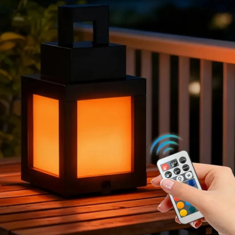 Wireless RGB LED Lamp - 16 Colors, Rechargeable & Remote Controlled 1