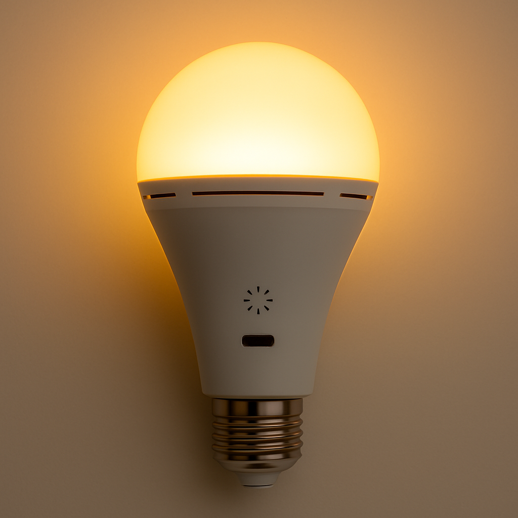 Wireless USB Rechargeable LED Lamp - Adjustable Brightness & Portable Design 1