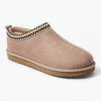 Women Winter Snow Boots Cow Suede Plush Lining Slip On Flat Heel 2