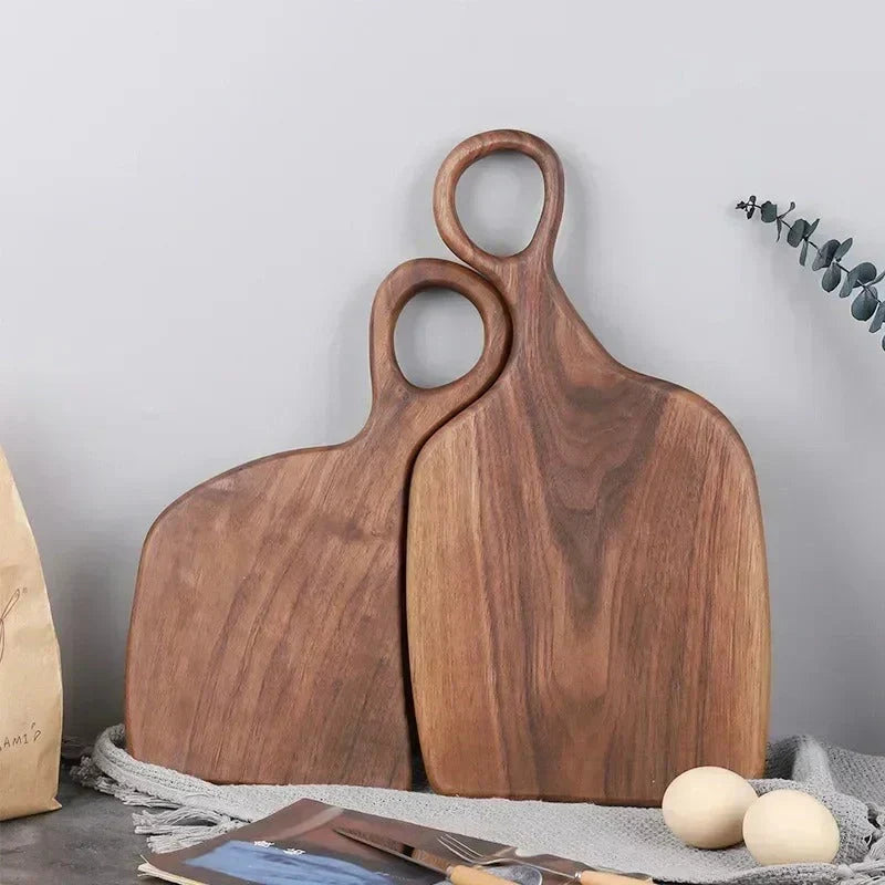Wood Cutting Board - Knife-Friendly Walnut Surface for Elegant Prep 0