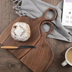 Wood Cutting Board - Knife-Friendly Walnut Surface for Elegant Prep 1
