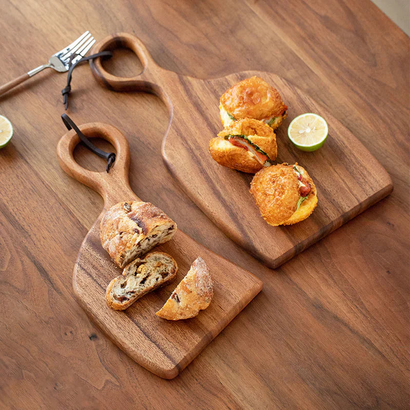 Wood Cutting Board - Knife-Friendly Walnut Surface for Elegant Prep 3