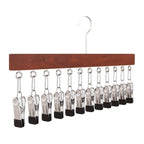 Wooden Clothes Hanger - Space-Saving Design with 360° Swivel Hook 3
