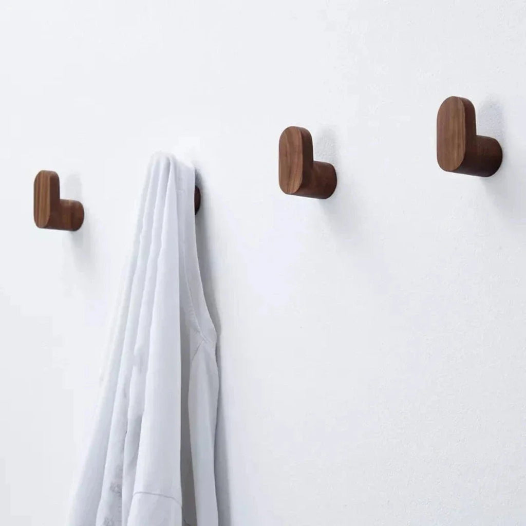 Wooden Coat Rack Stand - Stylish Organization for Hallway & Entryway 3