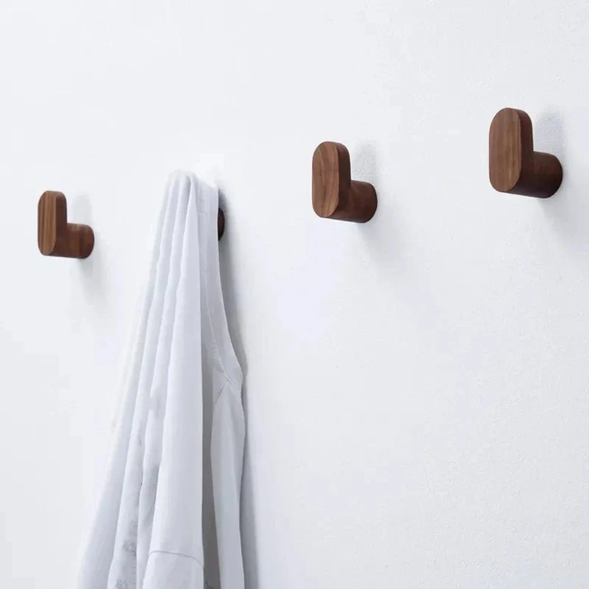 Wooden Coat Rack Stand - Stylish Organization for Hallway & Entryway 3