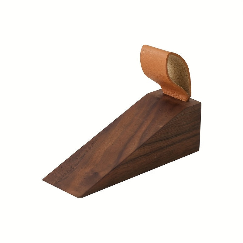 Wooden Doorstop - Stylish Floor Mount with Non-Slip Stability 6