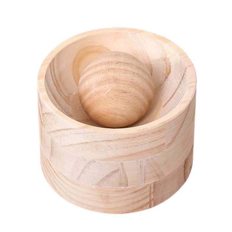 Wooden Dumpling Dough Press - Non-Stick, Ergonomic Design for Even Sheets 8